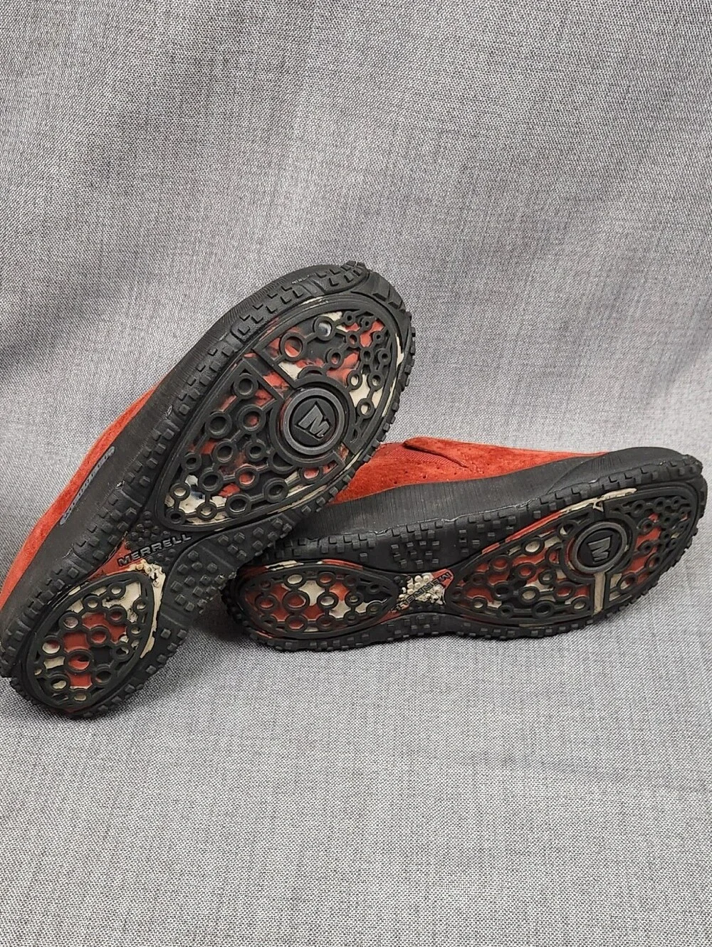 Merrell Autumn Improv Moc Tumbleweed  Suede Leather Slip-on Trail Shoes. 8.5
